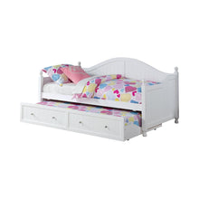 Load image into Gallery viewer, Julie Ann Twin Daybed with Trundle White
