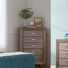 Load image into Gallery viewer, Kauffman 5-drawer Chest Washed Taupe
