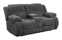 Load image into Gallery viewer, Weissman Motion Loveseat with Console Charcoal
