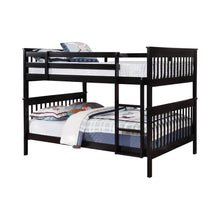 Load image into Gallery viewer, Chapman Full Over Full Bunk Bed Black
