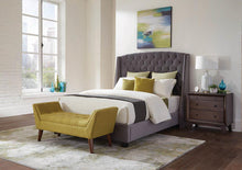 Load image into Gallery viewer, Pissarro California King Tufted Upholstered Bed Grey
