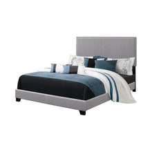 Load image into Gallery viewer, Boyd Full Upholstered Bed with Nailhead Trim Grey
