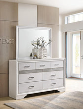 Load image into Gallery viewer, Miranda Rectangular Dresser Mirror White
