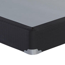 Load image into Gallery viewer, Thiago 2-piece Upholstered Eastern King Foundation Charcoal Grey
