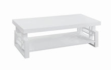 Load image into Gallery viewer, Schmitt Rectangular Coffee Table High Glossy White
