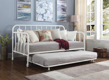 Load image into Gallery viewer, Marina Twin Metal Daybed with Trundle White
