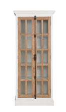 Load image into Gallery viewer, Tammi 2-door Tall Cabinet Antique White and Brown
