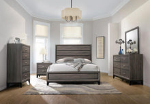 Load image into Gallery viewer, Watson Eastern King &amp; Queen Bed Grey Oak and Black
