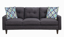 Load image into Gallery viewer, Watsonville Tufted Back Sofa Grey
