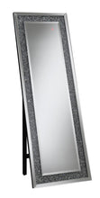 Load image into Gallery viewer, Carisi Rectangular Standing Mirror with LED Lighting Silver
