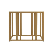 Load image into Gallery viewer, Adri Metal Frame End Table Matte Brass
