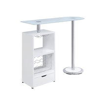 Load image into Gallery viewer, G120452 Contemporary White Bar Table
