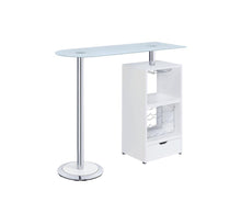 Load image into Gallery viewer, G120452 Contemporary White Bar Table
