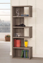 Load image into Gallery viewer, Joey 5-tier Bookcase Weathered Grey
