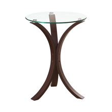 Load image into Gallery viewer, Edgar Round Accent Table Cappuccino
