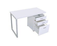 Load image into Gallery viewer, Brennan 3-drawer Office Desk White

