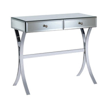 Load image into Gallery viewer, Scilla 2-drawer Console Table Clear Mirror
