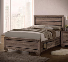Load image into Gallery viewer, Kauffman California King Panel Bed Washed Taupe

