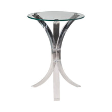 Load image into Gallery viewer, Emmett Round Accent Table Clear
