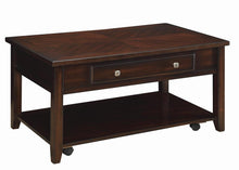 Load image into Gallery viewer, Baylor Lift Top Coffee Table with Hidden Storage Walnut
