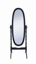Load image into Gallery viewer, Foyet Oval Cheval Mirror Black
