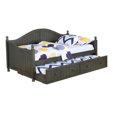 Load image into Gallery viewer, Julie Ann Twin Daybed with Trundle Warm Grey
