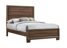 Load image into Gallery viewer, Brandon Full Panel Bed Medium Warm Brown
