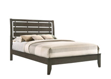 Load image into Gallery viewer, Serenity Queen Panel Bed Mod Grey
