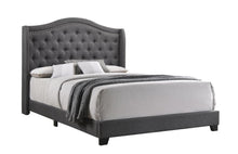 Load image into Gallery viewer, Sonoma Camel Back Queen Bed Grey
