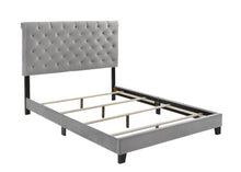 Load image into Gallery viewer, Warner Queen Upholstered Bed Grey

