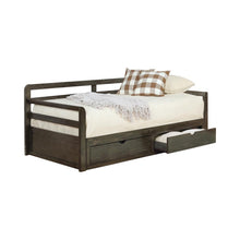 Load image into Gallery viewer, Sorrento 2-drawer Twin XL Daybed with Extension Trundle Grey
