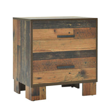 Load image into Gallery viewer, Sidney 2-drawer Nightstand Rustic Pine
