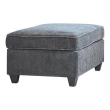 Load image into Gallery viewer, Mccord Upholstered Ottoman Dark Grey
