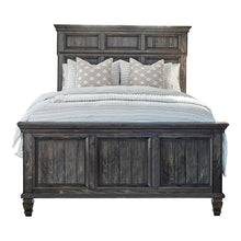 Load image into Gallery viewer, Avenue California King Panel Bed Weathered Burnished Brown
