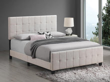 Load image into Gallery viewer, Fairfield Queen Upholstered Panel Bed Beige
