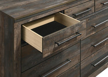 Load image into Gallery viewer, Ridgedale 9-drawer Dresser Weathered Dark Brown
