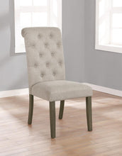 Load image into Gallery viewer, Balboa Tufted Back Side Chairs Rustic Brown and Beige (Set of 2)
