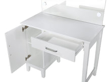 Load image into Gallery viewer, Elijah Vanity Set with LED Lights White and Dark Grey
