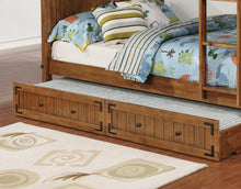 Load image into Gallery viewer, Oakdale Storage Trundle Rustic Honey
