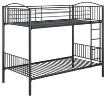 Load image into Gallery viewer, Anson Twin Over Twin Bunk Bed with Ladder
