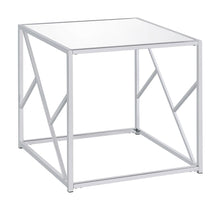 Load image into Gallery viewer, Provins 3-piece Occasional Table Set Clear Mirror and Chrome
