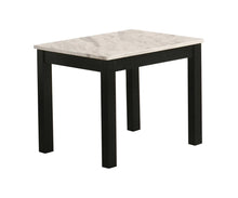 Load image into Gallery viewer, Bates Faux Marble 3-piece Occasional Table Set White and Black
