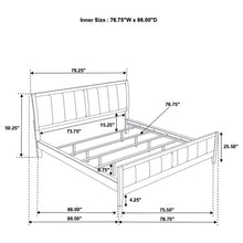 Load image into Gallery viewer, Wilkes Eastern King, Cal.King, Full, Twin, &amp; Queen Bed
