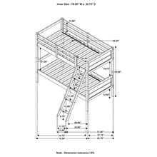 Load image into Gallery viewer, Ryder Bunk Bed with Mattress
