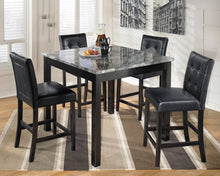Load image into Gallery viewer, Maysville Counter Height Dining Table and Bar Stools (Set of 5)
