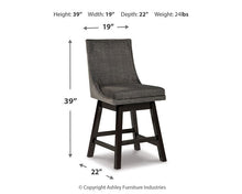 Load image into Gallery viewer, Tallenger Counter Height Bar Stool
