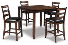 Load image into Gallery viewer, Coviar Counter Height Dining Table and Bar Stools (Set of 5) image
