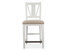 Load image into Gallery viewer, Heron Cove Counter Chair W/Upholstered Seat (2/Ctn)
