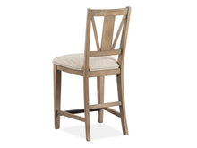 Load image into Gallery viewer, Paxton Place Counter Chair W/Upholstered Seat (2/Ctn)
