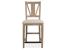 Load image into Gallery viewer, Paxton Place Counter Chair W/Upholstered Seat (2/Ctn) image

